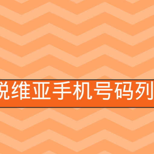 拉脱维亚手机号码列表